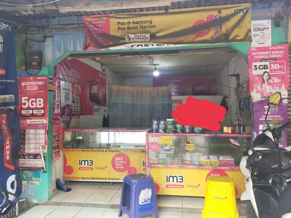 Dijual kios untuk jualan pinggir jalan