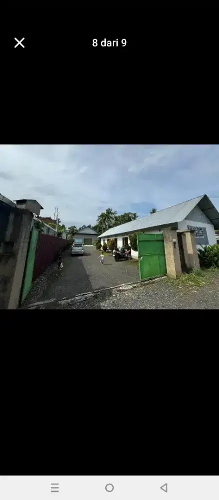 Gudang luas akses tronton area Mengwi disewakan