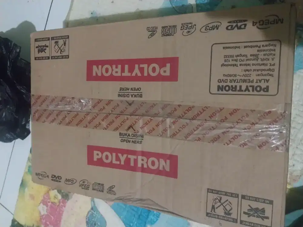 Dvd polytron baru msih segel