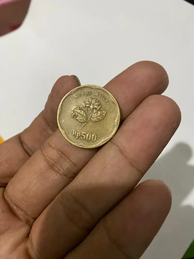 Jual koin 500 tahun 1991