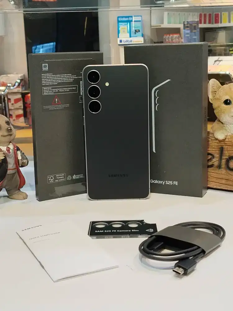 Samsung Galaxy S25 FE 8/256GB JetBlack SEIN RESMI INDONESIA