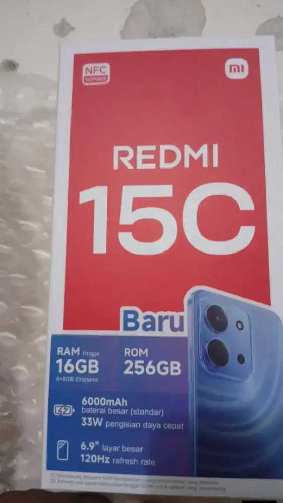 redmi 15c ram 8/256