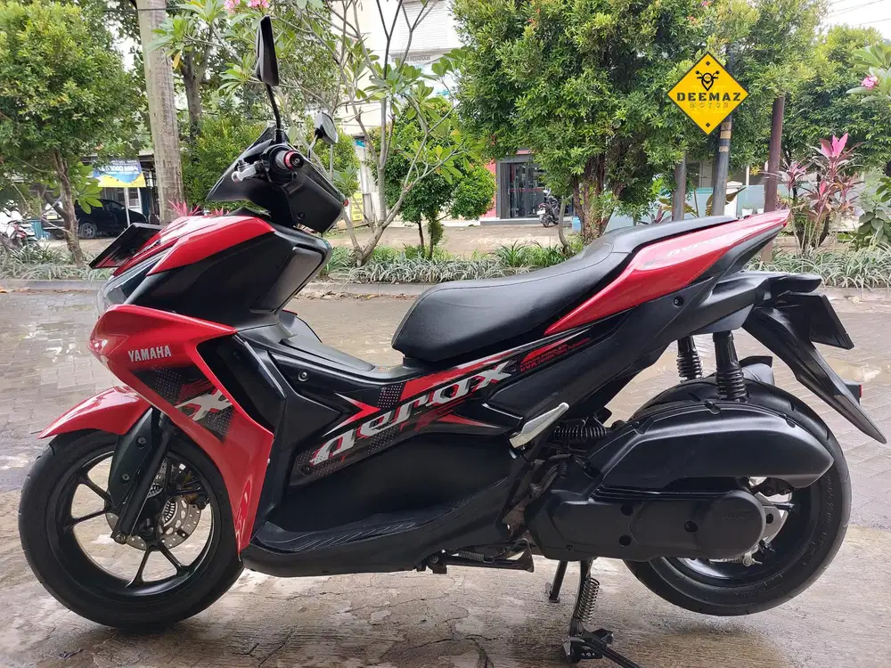 (DP 300 Rb)‼️ Yamaha Aerox Connected Merah 2022 Cash / Kredit