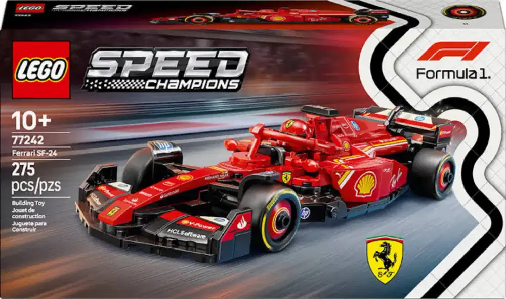 LEGO Speed Champions Ferrari SF-24 Formula 1 – 77242 (275 Pcs)