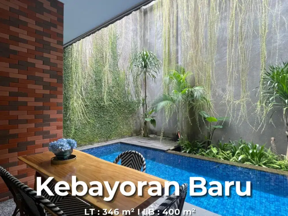 Rumah Cantik Minimalis area Panglima Polim Jakarta Selatan