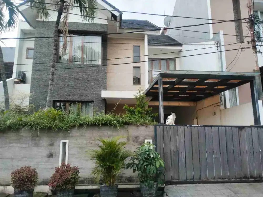 disewakan rumah bagus minimalis siap huni kelapa gading