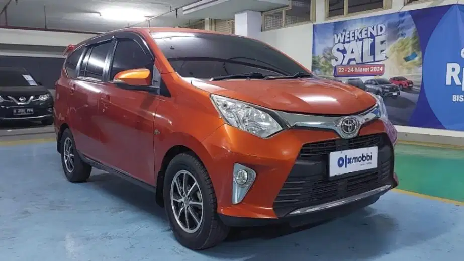 Garansi Mesin 1th Toyota Calya 1.2 G Bensin-MT Orange 2018