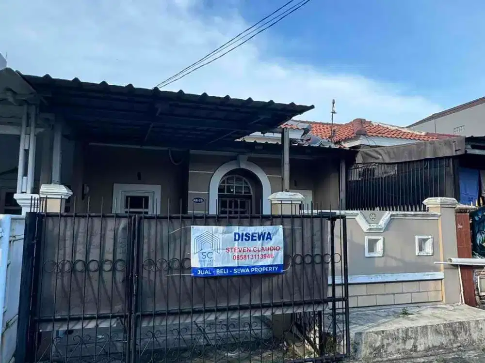 Disewakan rumah termurah dan rapih di Perumahan Grand Poris Kota Tangerang Cipondoh!