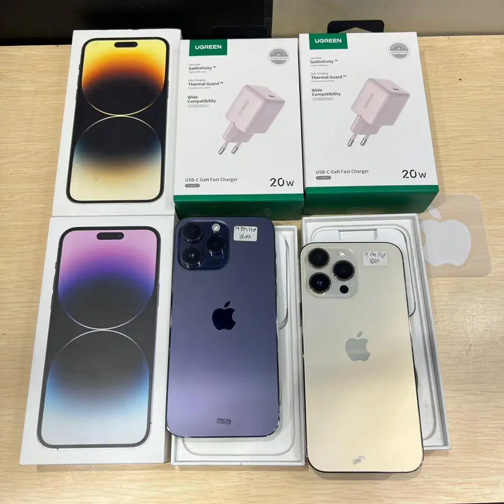 iphone 14 promax 128gb resmi ibox fullset original no minus bergaransi