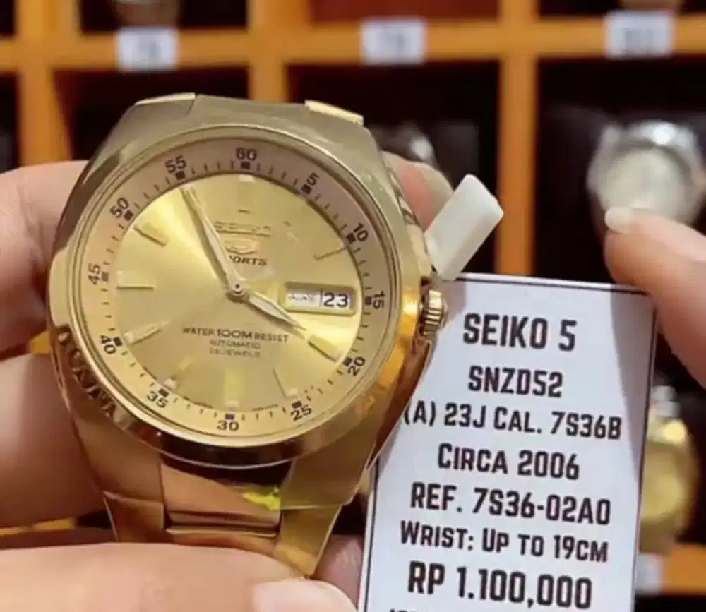 Jam tangan Seiko 5 sports automatic