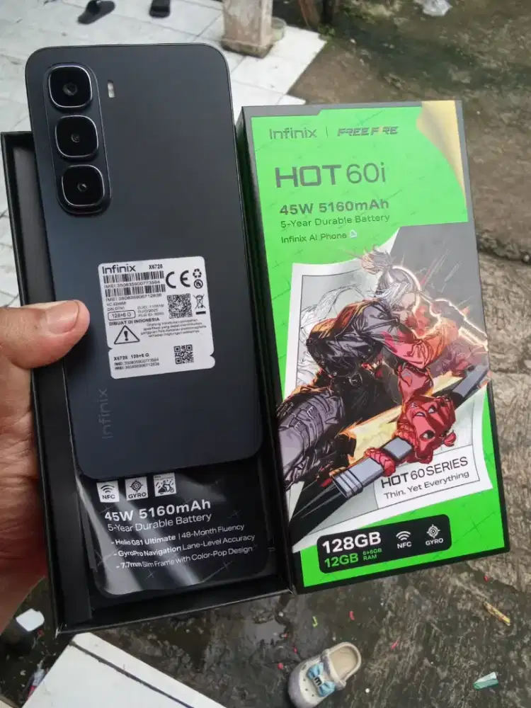 INFINIX HOT 60i NFC RAM 6+6/128