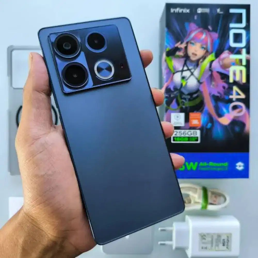 INFINIX NOTE 40 RAM 16/256GB spek game Layar amoled kamera 1080/60fps