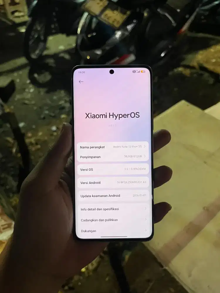 Xiaomi Note 13 pro+ Ram 12/512