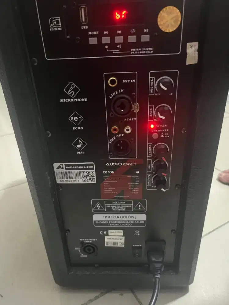 D JUAL SOUND SYSTEM DJ-106