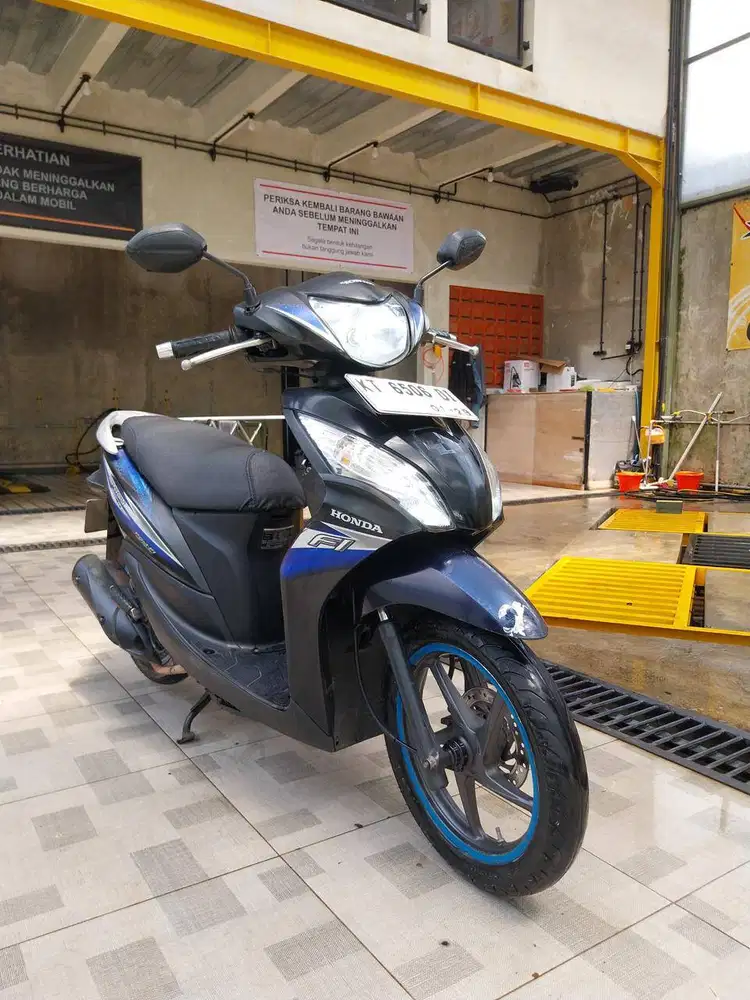 Spacy Fi 2013 Hitam Biru SS Lengkap Pajak 2029