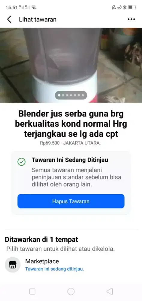 Blender jus serba guna kond normal hrg terjangkau cpt dpt yah