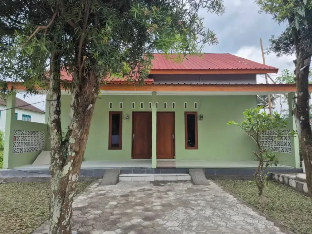 Dikontrakan Rumah 1 Lantai view Merapi