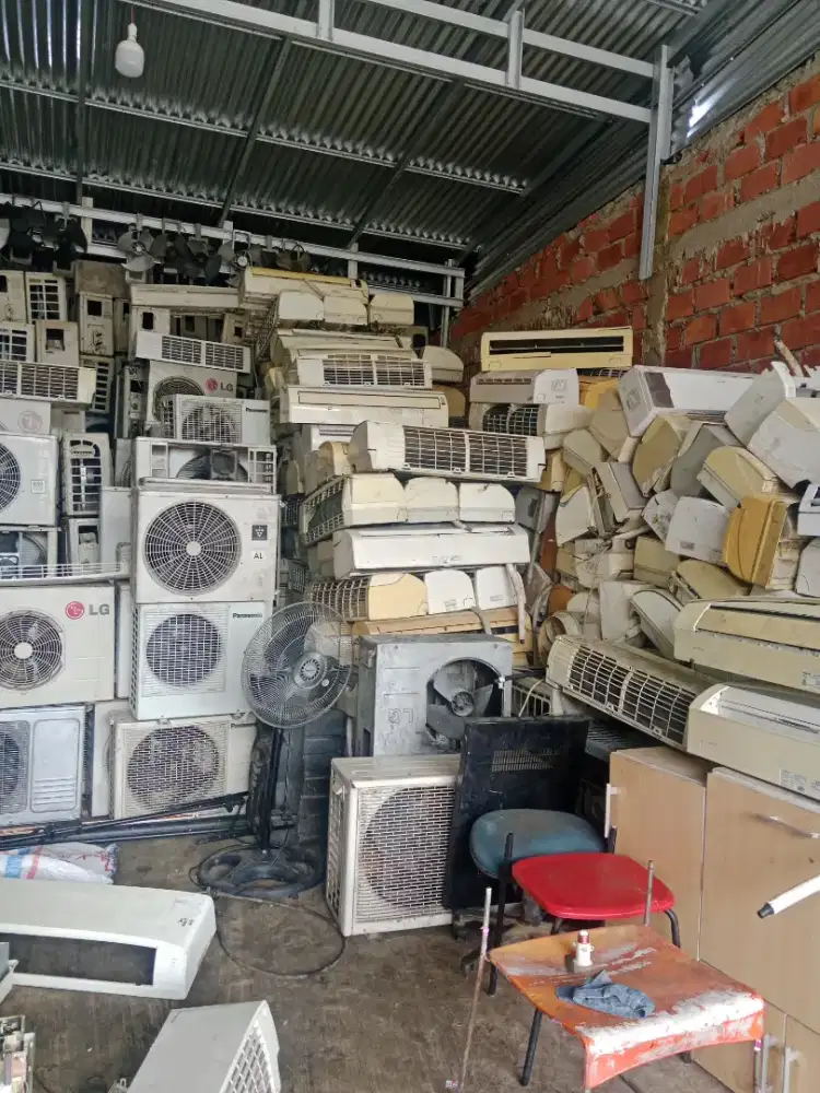 Terima ac bekas atau rusak total