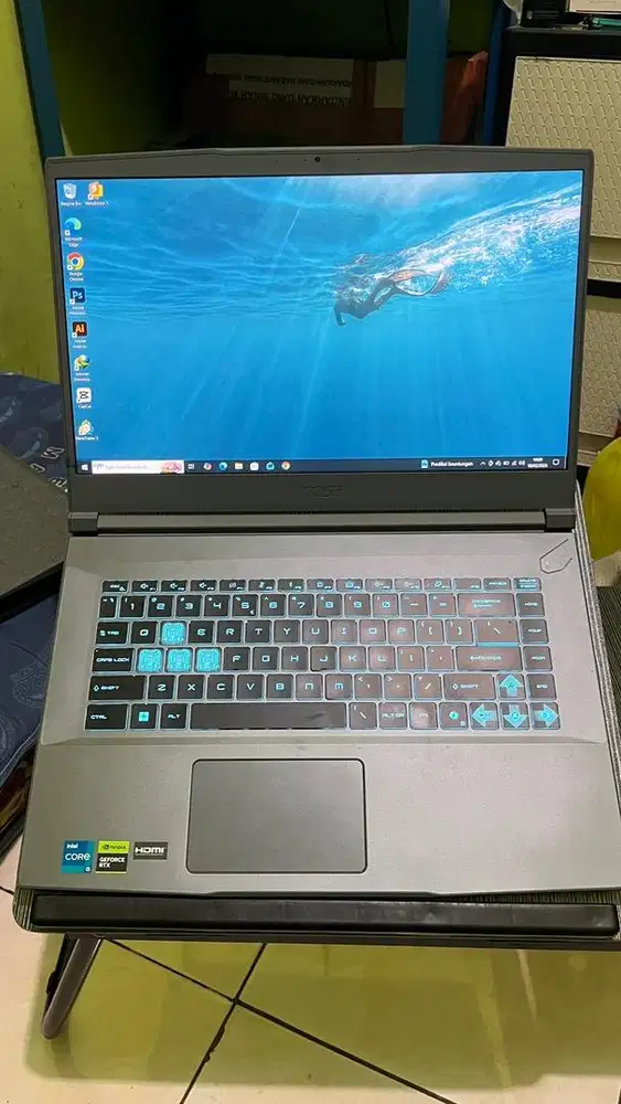 JUAL CEPATT!! MSI THIN 15 I5 13420H RTX3050 4GB