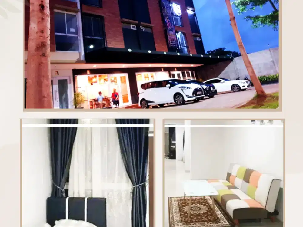 Ruko Gandeng Kost - Cafe 4 Lnti Furnish Bintaro (Dekat Univ UPJ) Jakarta