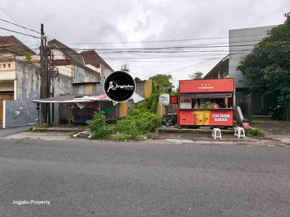 Tanah strategis pinggir jalan utama kawasan kost Exclusive, caffe dan pusat mahasiswa seturan