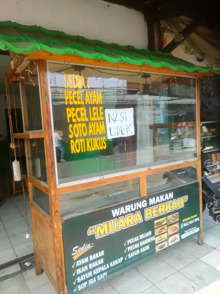 Di jual gerobak kayu kuat kokoh