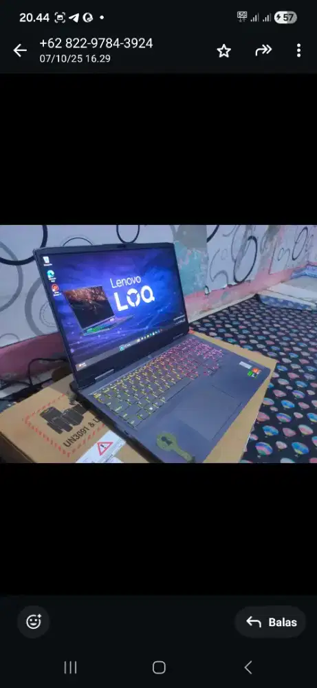 Lenovo LOQ barang di pegadaian