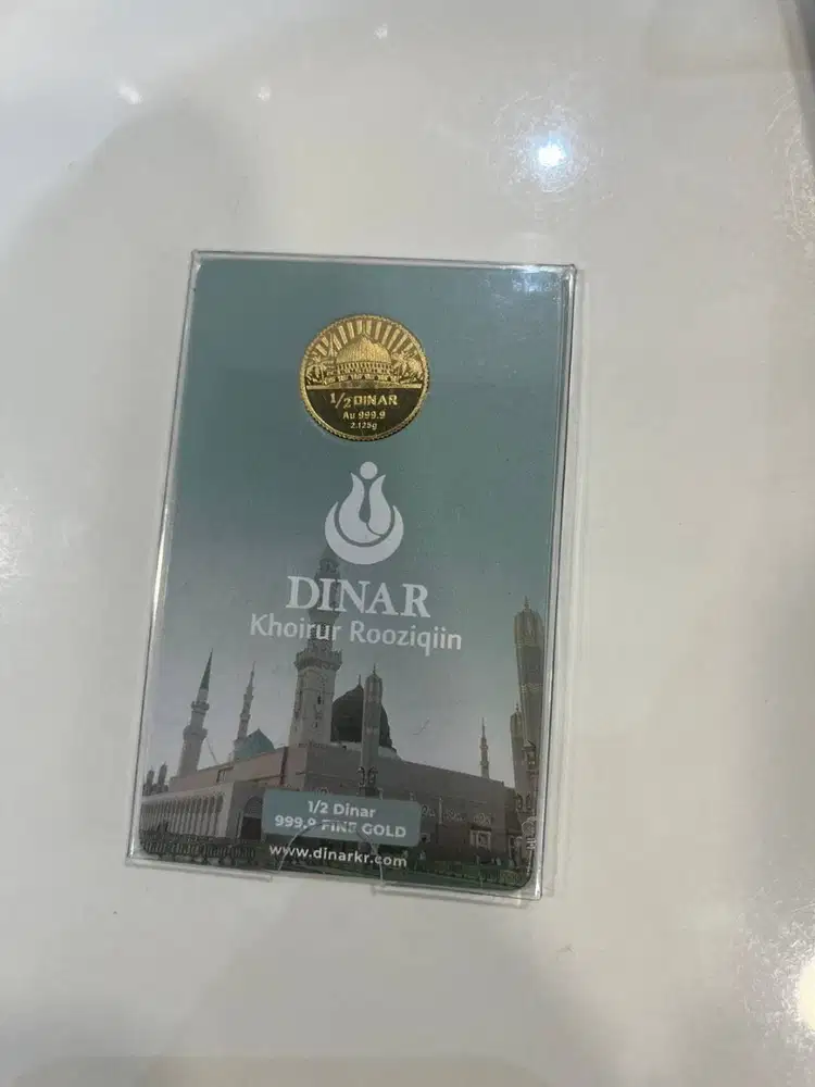 Dijual Koin Dinar Emas Masjid Nabawi
