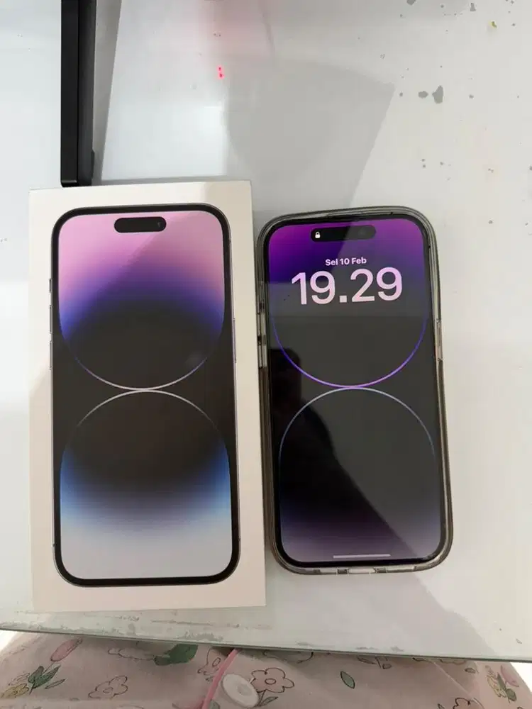 Dijual iphone 14 pro 128GB ex Ibox