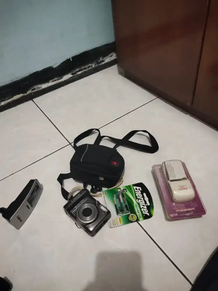 Kamera cannon + tripod