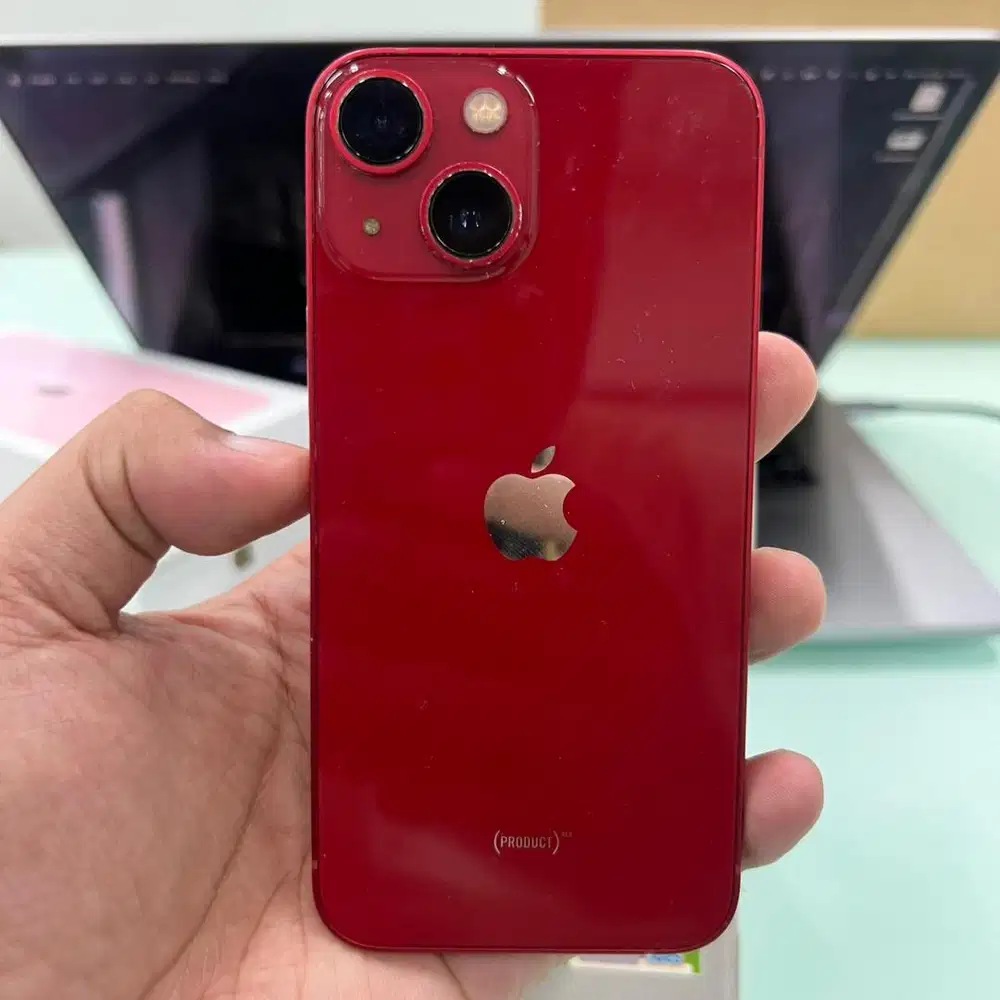 IPhone 13 mini 256 Gb Red Inter All Operator Mulus Pemakaian