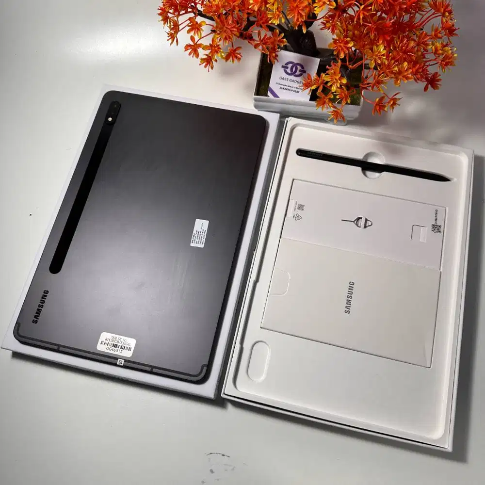 SAMSUNG GALAXY TAB S8 5G 8/128GB SEIN GG46515