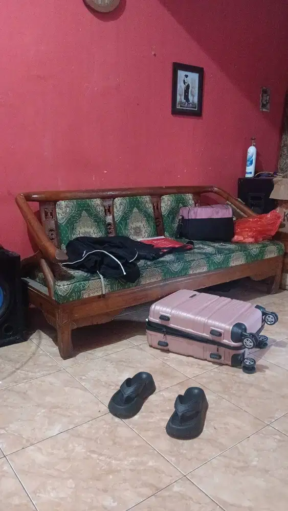 Kursi kayu jati asli