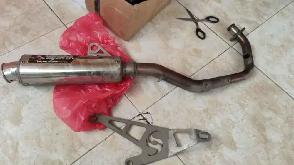 Knalpot shijiro m3 inlet 38