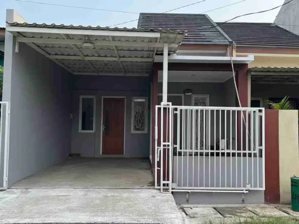 Rumah Secondary Terawat Tanah Lega Harga Ekonomis di Pondok Aren