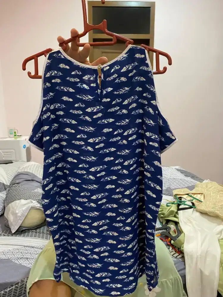 Blouse gaun drees jumpsuit