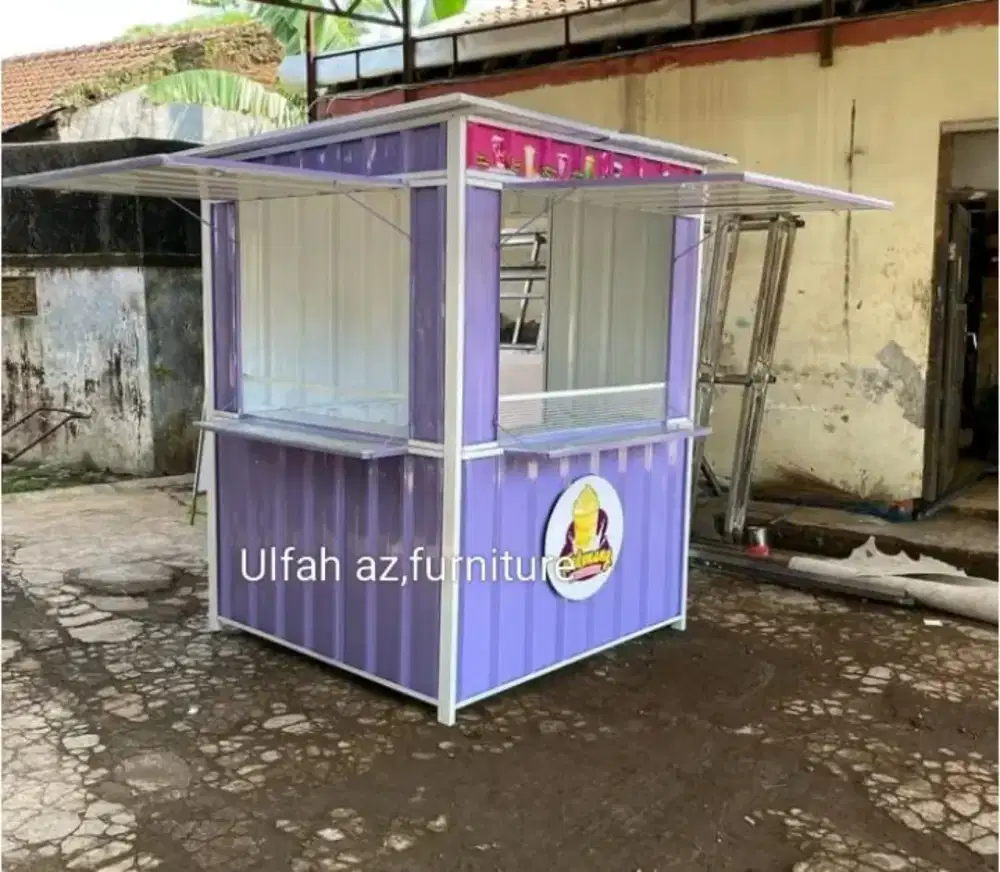 Jual booth container atau warung kontainer