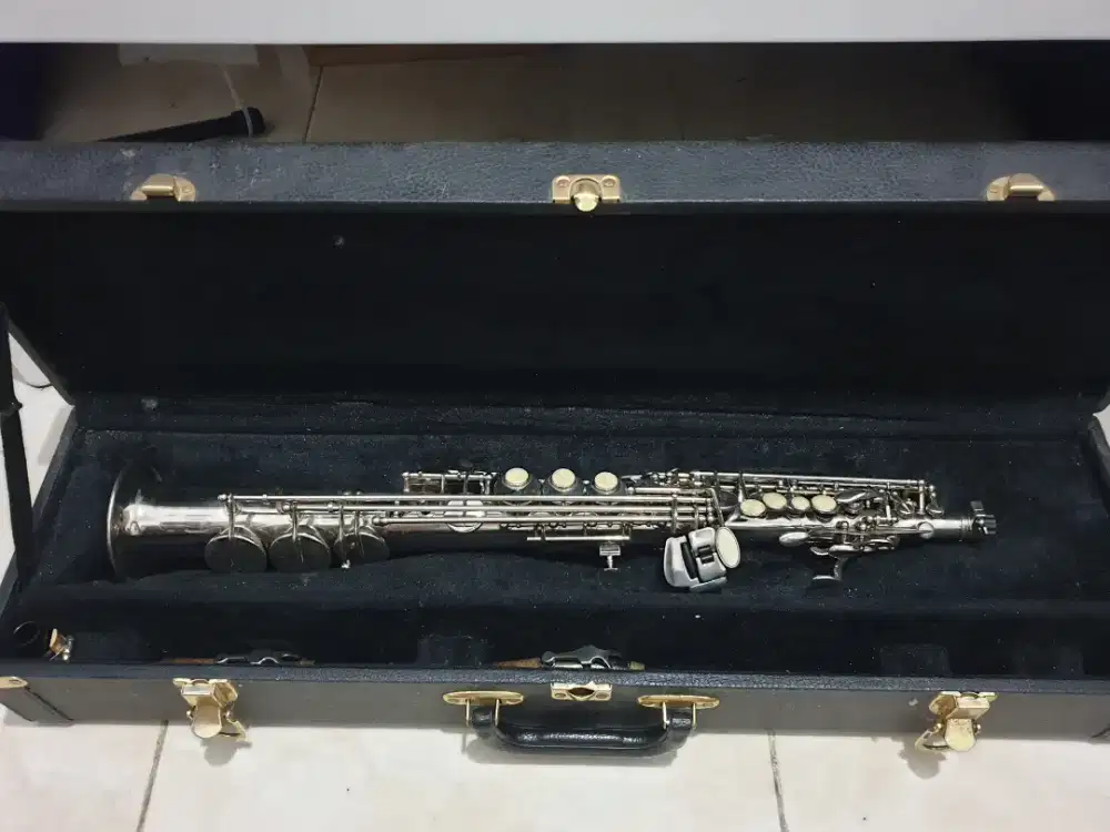 Soprano Saxophone Hermes USA Silver Mulus