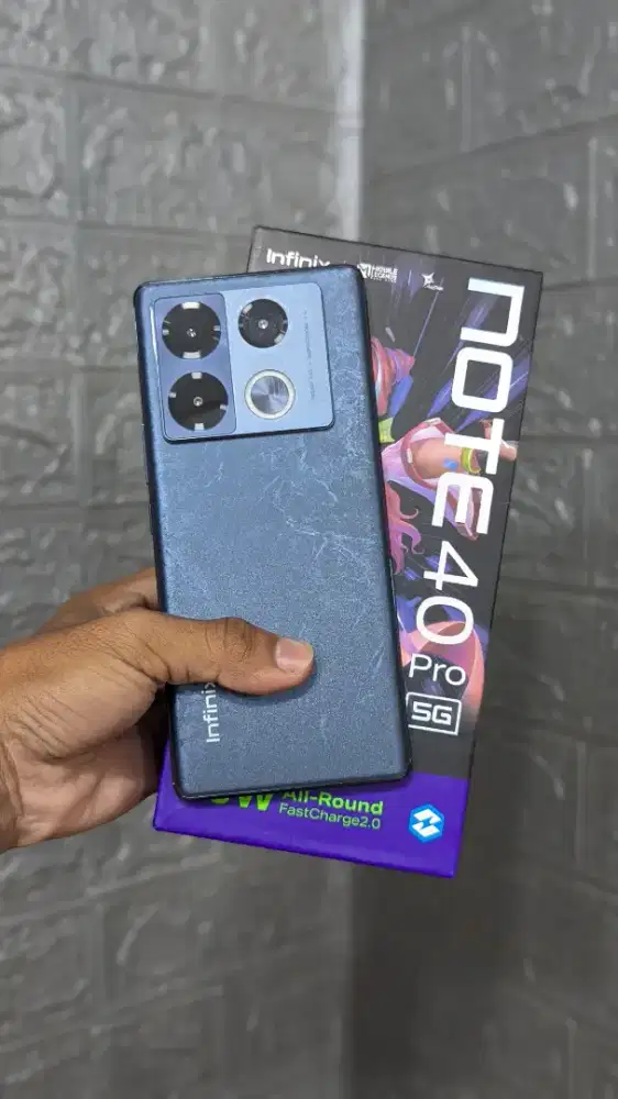 Infinix Note 40 Pro 5G 8/256GB Mulus Fullset