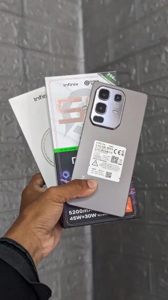 Infinix Note 50 8/256GB Mulus Fullset