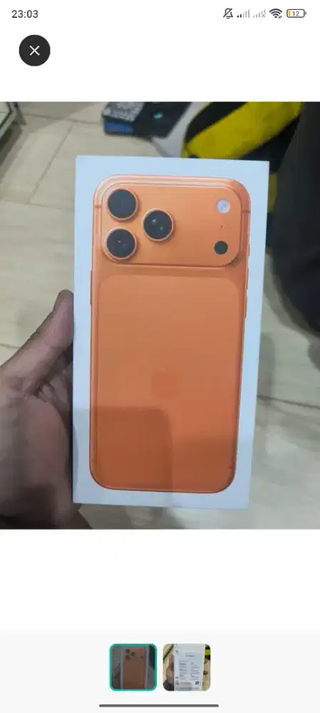 Iphone 17 PM 256 GB New