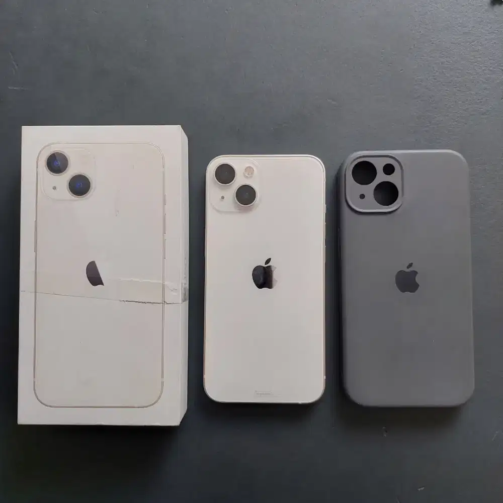 IPHONE 13 128GB STARLIGHT GARANSI RESMI IBOX