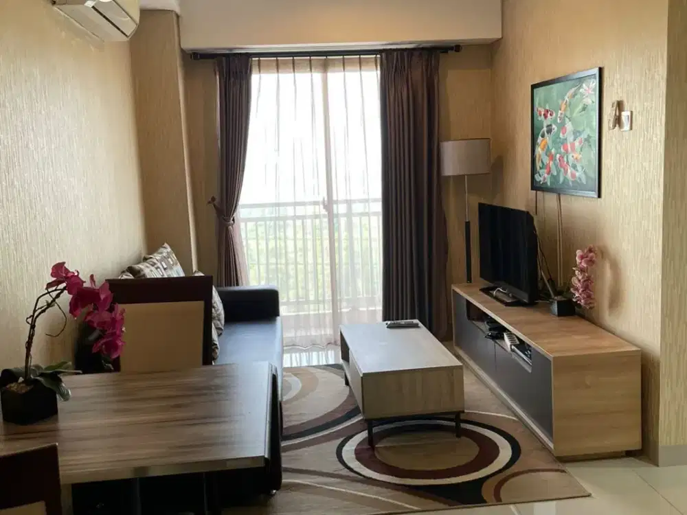 Sewa Apartemen Trivium Tower Suites 2BR Lippo Cikarang