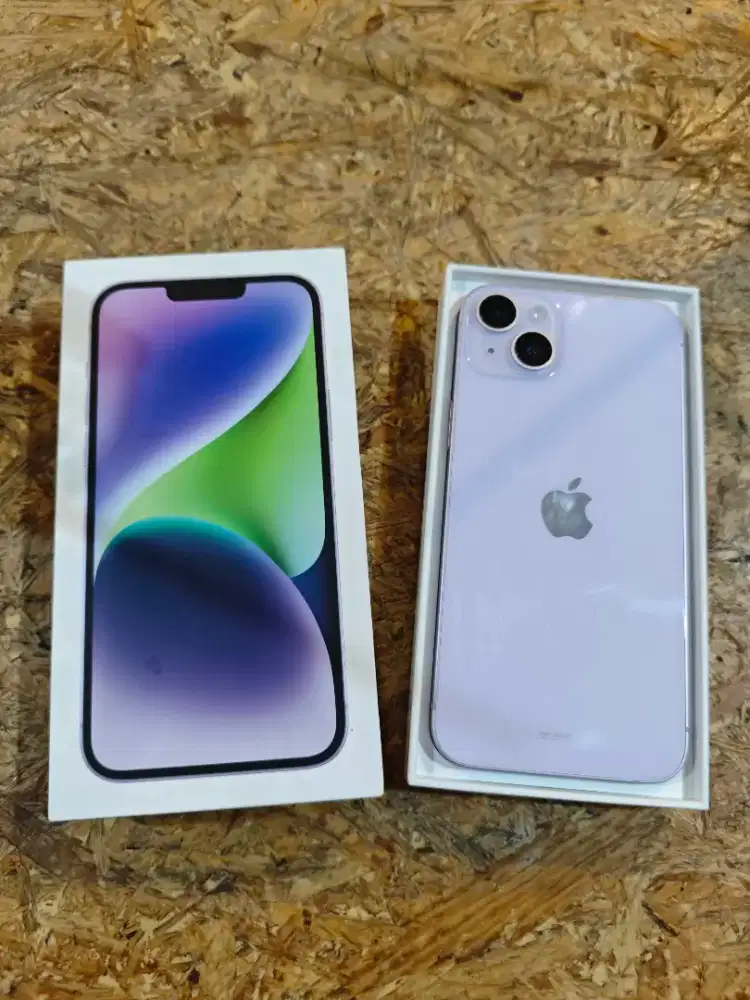 iPhone 14 Plus 128GB Resmi Fullshet Ungu