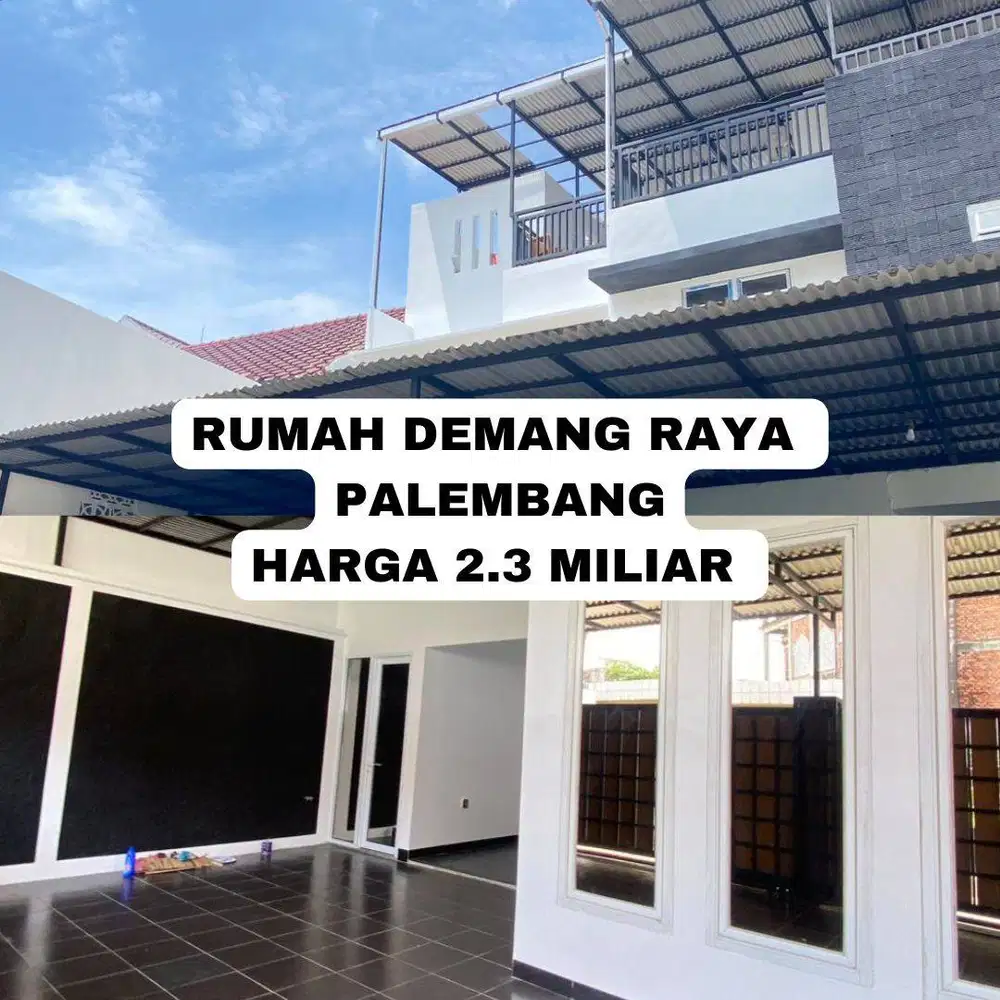 JUAL RUMAH DEPAN  GRIYA AGUNG PALEMBANG
