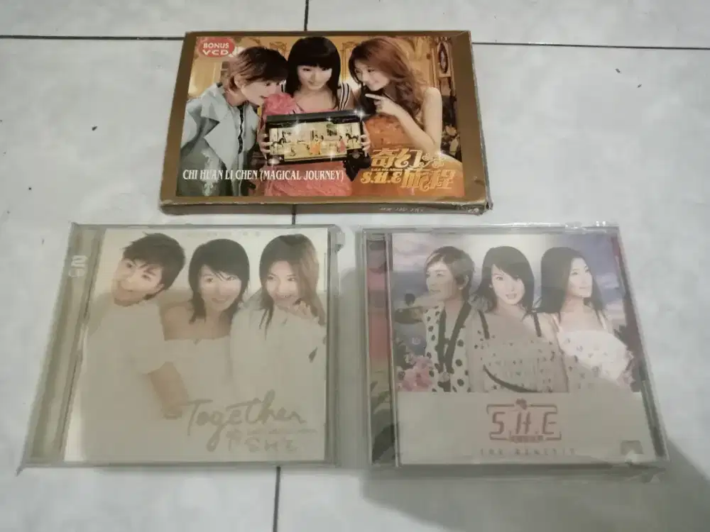 CD Audio / DVD / VCD Original : Lagu Mandarin / Jepang / dll
