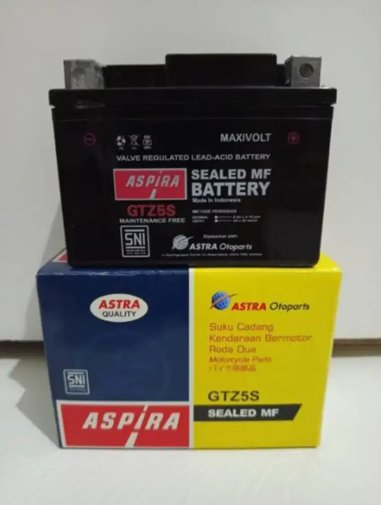 Aki kering aspira original GTZ5S