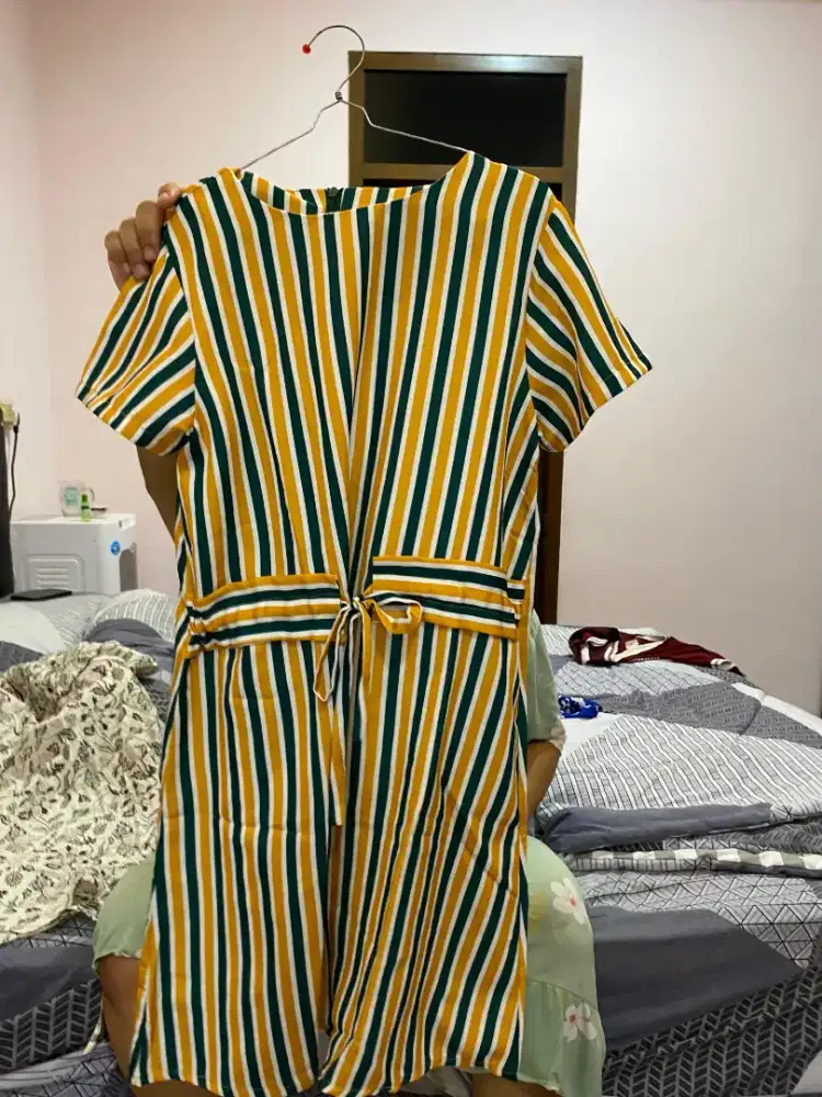 Long drees gaun dres wanita