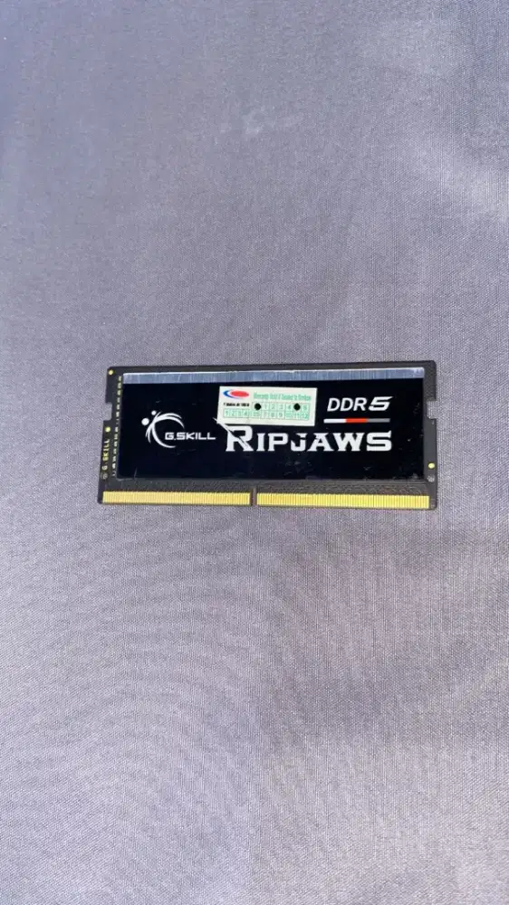 RAM 64gb LAPTOP GAMING  DDR5 SODIMM G SKILL RIPJAWS 64gb ( 32gb x2)