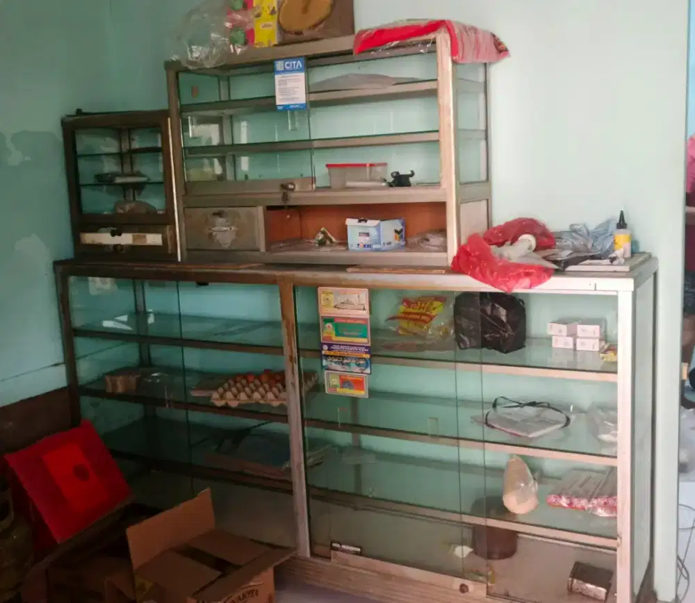 Etalase kaca second